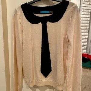 Tuxedo Sweater! Alice and Olivia